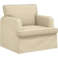 vidaXL Bank Crème 84 x 80 x 85 cm Stof