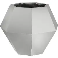 vidaXL Plantenbak 2 st Antraciet 50 x 50 x 40 cm Staal