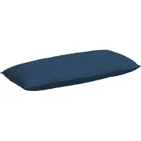 vidaXL Rugkussen Blauw 200 x 19 x 50 cm Stof