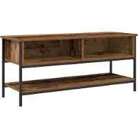 vidaXL Tv-meubelset 100 x 35 x 45 cm Oud Hout Bewerkt hout