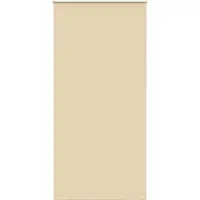 vidaXL Rolgordijn verduisterend 110x210 cm stofbreedte 105,7 cm beige