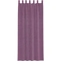 vidaXL Gordijnen met lussen 2 st 140x260 cm paars