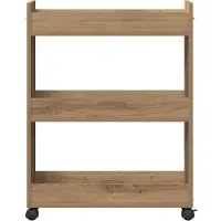 vidaXL Kast 60 x 22 x 79 cm Artisan Eiken