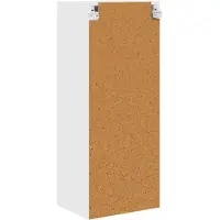 vidaXL Vaatwasserfront Kalmar, hoogglans wit, 40 x 31 x 100 cm