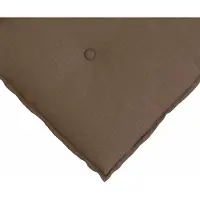 vidaXL Rugkussen Bruin 200 x 19 x 50 cm Stof