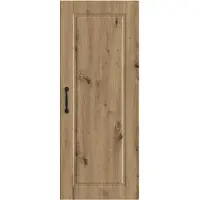 vidaXL Wandkast PORTO, ambachtelijk eikenfineer, 40 x 31 x 100 cm, houtvezelplaat
