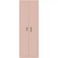 vidaXL Opbergkast Roze 60 x 40 x 180 cm Staal