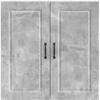 vidaXL Wandkast PORTO, betonkleur, 80 x 31 x 80 cm, van houtvezel