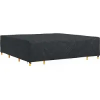 vidaXL Meubelbescherming Effen Zwart 300 x 300 x 70 cm 420D