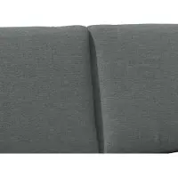 vidaXL Gestoffeerd hoofdbord Donkergrijs 140 cm Massief grenenhout