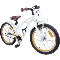 vidaXL Kinderfiets 20 Inch voor 6-11 jaar oud Wit