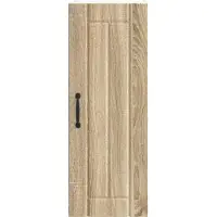vidaXL Wandkast LUCCA Sonoma Eiken 30 x 31 x 80 cm Bewerkt hout