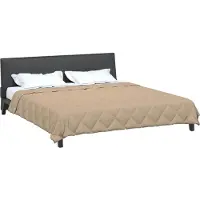 vidaXL Zomer Deken 220 x 240 cm Zomer 200 gsm Taupe