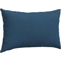vidaXL Zitkussens 2 pcs Blauw 200 x 40 cm Stof