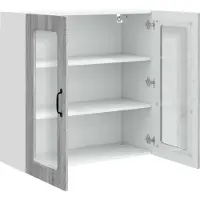vidaXL Vaatwasserpaneel Kalmar Grijs Sonoma 80 x 31 x 80 cm