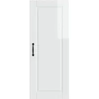 vidaXL Wandkast PORTO, hoogglans wit, 40 x 31 x 100 cm, van houtvezelplaat