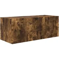 vidaXL TV Kast 8 st Rook Eiken