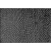 vidaXL Binnen- en buitenkleed PALMERAS Antraciet 200 x 140 cm