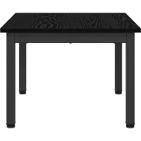 vidaXL Salontafel, zwart, eikenlook, 60 x 50 x 36 cm, houtvezel