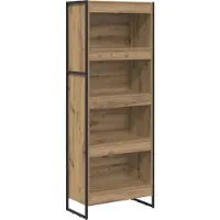vidaXL Boekenkast Ambachtelijk Eiken 60 x 30 x 155 cm Bewerkt hout