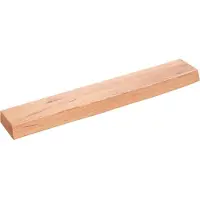 vidaXL Wandschap 140x30x(2-4)cm behandeld massief eikenhout lichtbruin