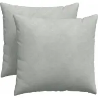 vidaXL Zitkussens 2 pcs Lichtgrijs 50 x 50 cm Corduroy stof