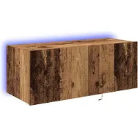 vidaXL TV-wandmeubel, 80 x 35 x 31 cm, gerecycled hout, houtvezel