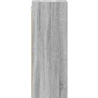 vidaXL Hangkast Grijs Sonoma 20 x 29,5 x 80 cm Bewerkt hout