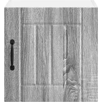 vidaXL Wandkast LUCCA Grijs sonoma 40 x 31 x 40 cm Bewerkt hout