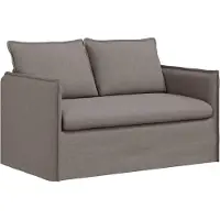 vidaXL Bank Taupe 136 x 82 x 85 cm Stof