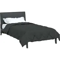 vidaXL Zomer Deken 200 x 140 cm Zomer 200 gsm Antraciet