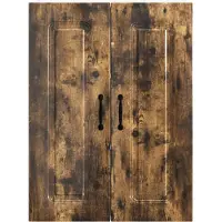 vidaXL Vaatwasserfront, model Kalmar, gerookt eikenhout, 60 x 31 x 80 cm
