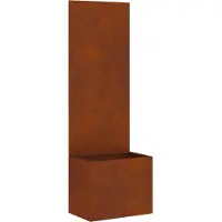 vidaXL Tuin Privacy Scherm Roestig 50 x 32 x 150 cm Cortenstaal