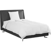 vidaXL Winter Duvet met kussen 2 st Wit Donsveer