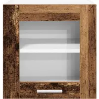 vidaXL Hangkast Oudhout 40 x 31 x 40 cm Bewerkt hout