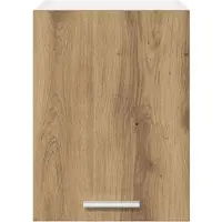 vidaXL Hangkast 2 st Ambachtelijke Eik en Wit Bewerkt hout