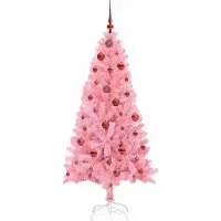 vidaXL Kerstboom Roze 150 cm PVC