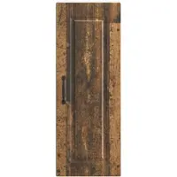 vidaXL Wandkast PORTO, gerecycled hout, 30 x 31 x 80 cm, houtvezel