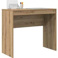 vidaXL Bureau, Artisan-eikenhout, 90 x 40 x 76 cm