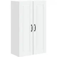 vidaXL Wandkast PORTO Wit 60 x 31 x 100 cm Bewerkt hout