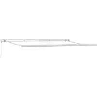 vidaXL Luifel handmatig uittrekbaar 450x300 cm bruin
