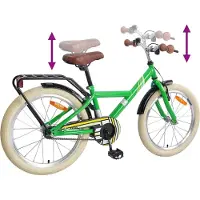 vidaXL Kinderfiets 24 Inch voor 8-12 jaar oud Groen