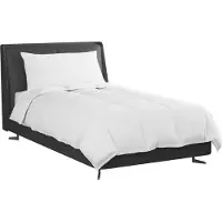 vidaXL Winter Duvet met kussen 2 pcs Wit Donsveer