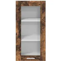 vidaXL Hangkast Rook Eiken 40 x 31 x 80 cm Bewerkt hout
