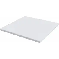 vidaXL Geheugen Schuim Matras Topper 200 x 200 x 5 cm Thick Zacht Wit