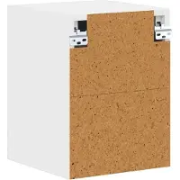 vidaXL Vaatwasserfront Kalmar, hoogglans wit, 30 x 31 x 40 cm