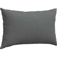 vidaXL Zitkussens 2 st Stof Donkergrijs 200 x 40 cm