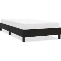vidaXL Bedframe zonder matras 80x220 cm fluweel zwart