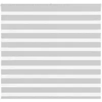 vidaXL Zebra rolgordijn 165x100 cm stofbreedte 160,9 cm lichtgrijs