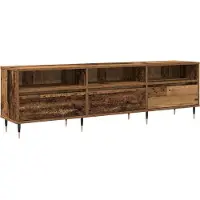 vidaXL TV Kast 150 x 30 x 45 cm Oud Hout Bewerkt hout